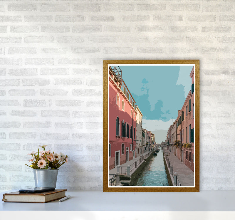 Venice Portrait 2 Modern Print A2 Print Only