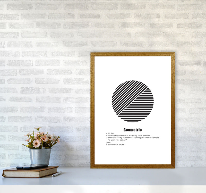 Geometric Meaning 3 Modern Print A2 Print Only