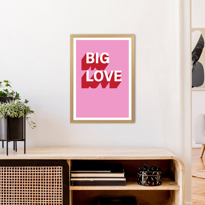 Big Love Shadow  Art Print by Pixy Paper A2 Print Only