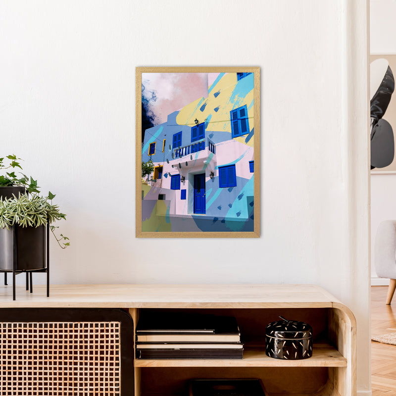 Buliding Pop  Art Print by Pixy Paper A2 Print Only