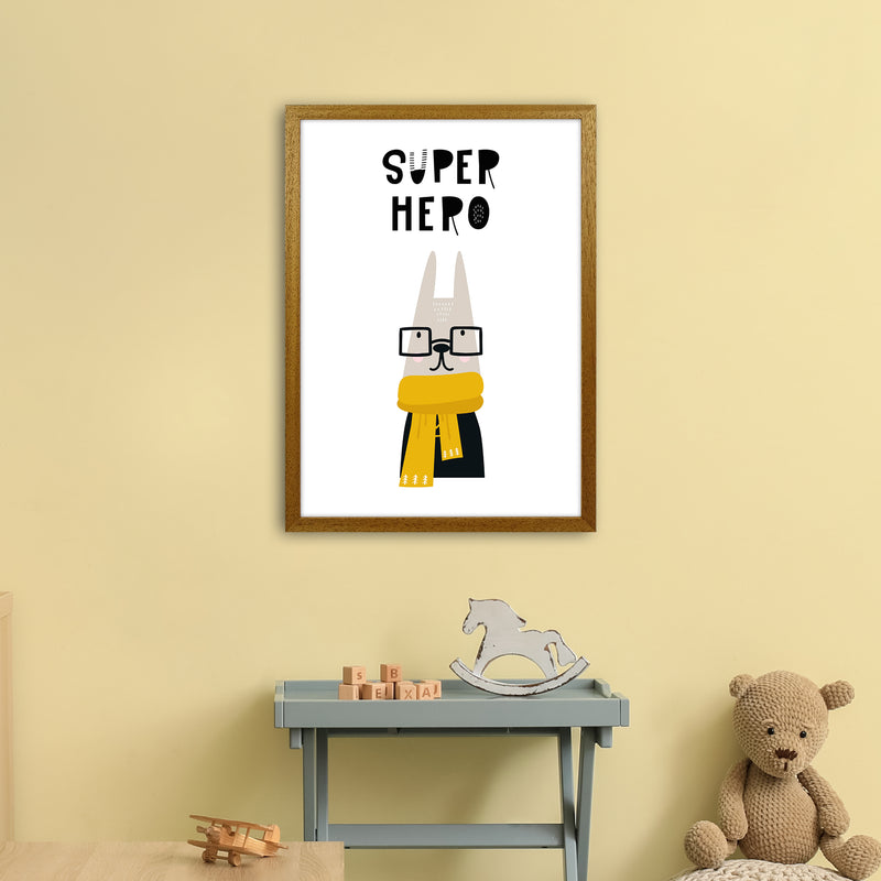 Super Hero Animal Pop  Art Print by Pixy Paper A2 Print Only