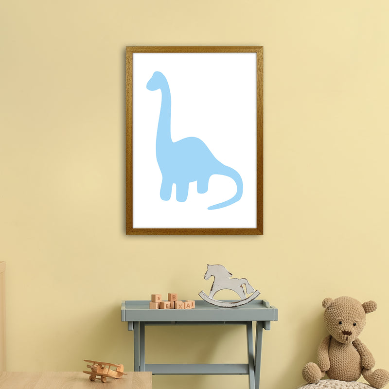 Brach Light Blue  Art Print by Pixy Paper A2 Print Only