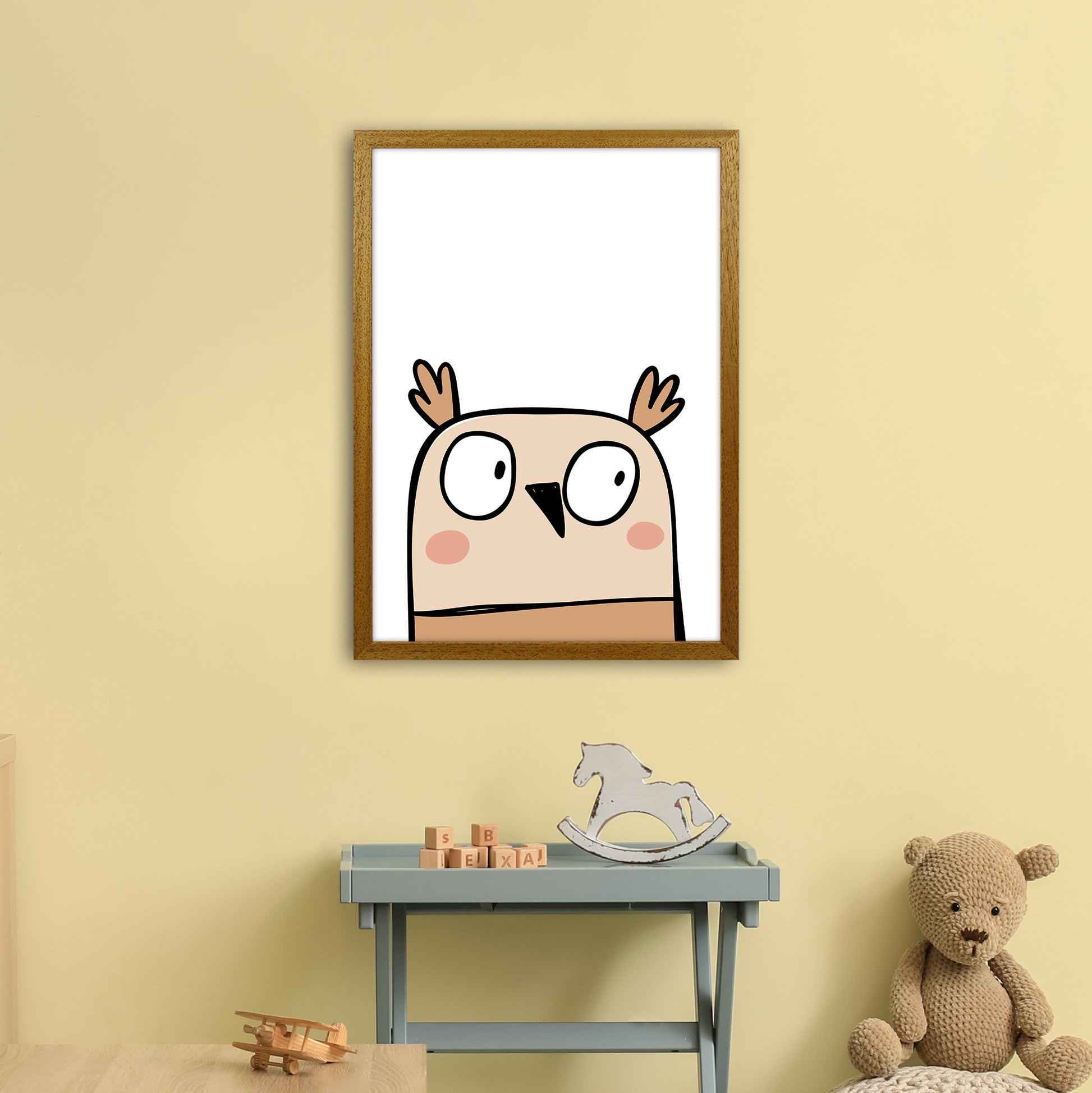 Owl  Art Print by Pixy Paper A2 Print Only