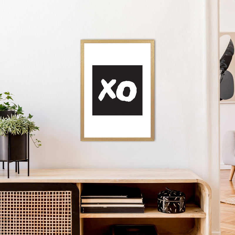 Xo Black Box  Art Print by Pixy Paper A2 Print Only