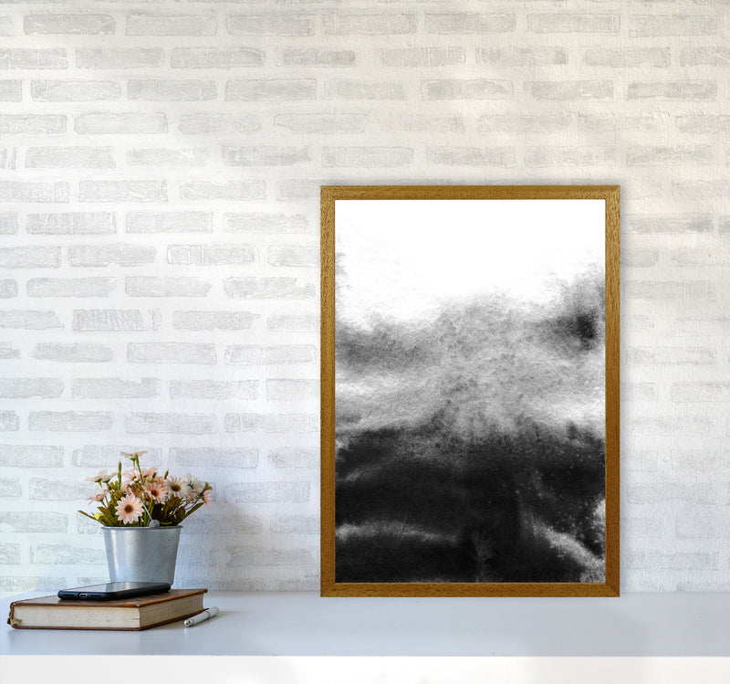 Majestic Monochrome Watercolour 19 Art Print by Pixy Paper A2 Print Only
