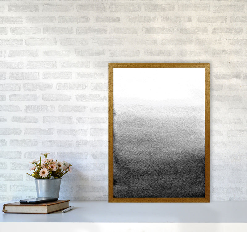 Majestic Monochrome Watercolour 13 Art Print by Pixy Paper A2 Print Only