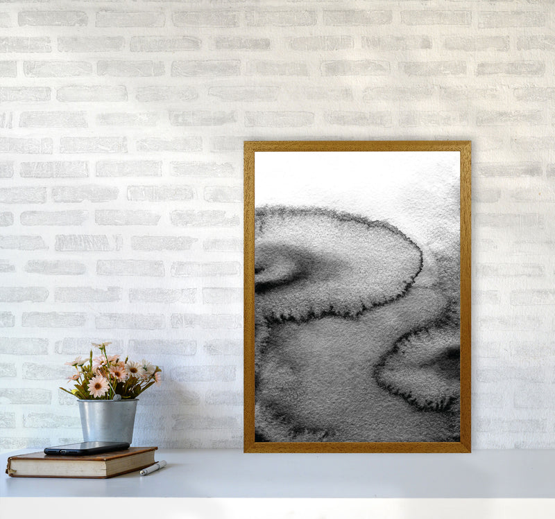 Majestic Monochrome Watercolour 15 Art Print by Pixy Paper A2 Print Only