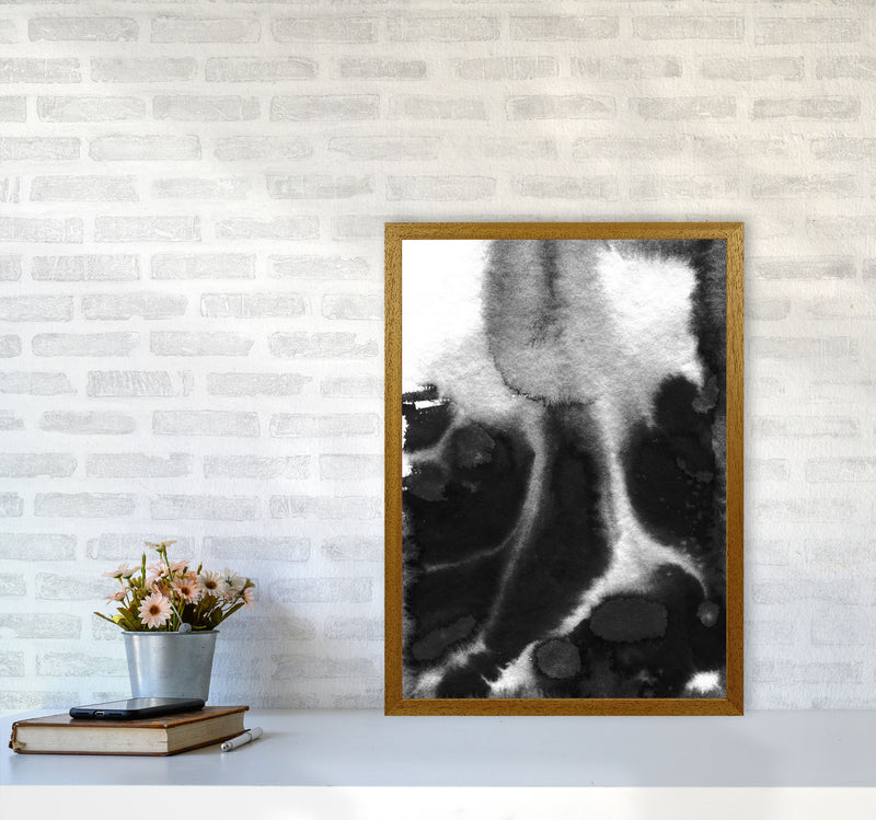 Majestic Monochrome Watercolour 20 Art Print by Pixy Paper A2 Print Only