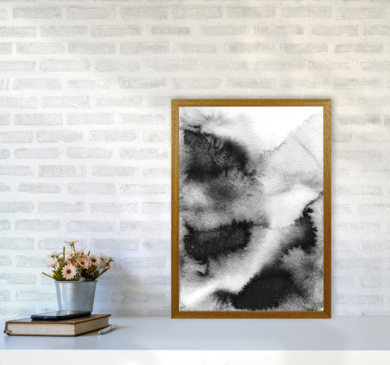 Majestic Monochrome Watercolour 03 Art Print by Pixy Paper A2 Print Only