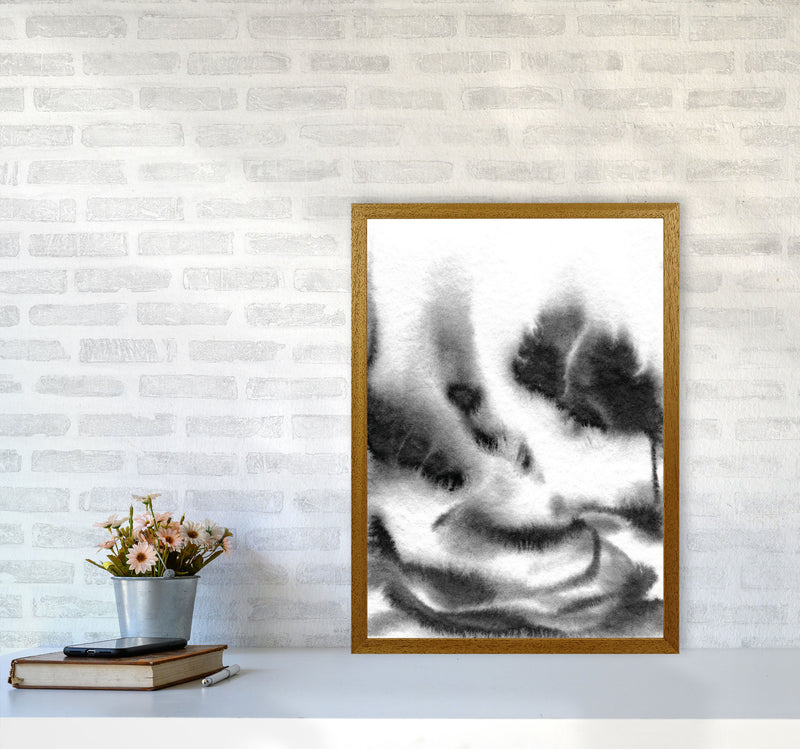 Majestic Monochrome Watercolour 06 Art Print by Pixy Paper A2 Print Only