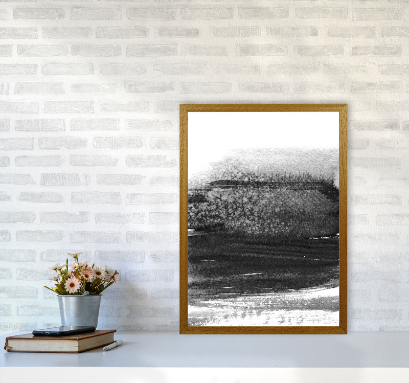 Majestic Monochrome Watercolour 01 Art Print by Pixy Paper A2 Print Only