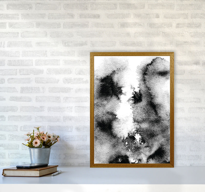 Majestic Monochrome Watercolour 10 Art Print by Pixy Paper A2 Print Only