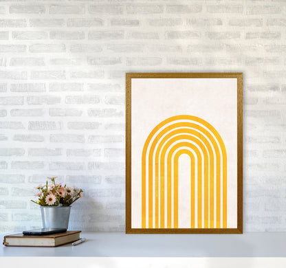 Rainbow mustard Art Print by Pixy Paper A2 Print Only