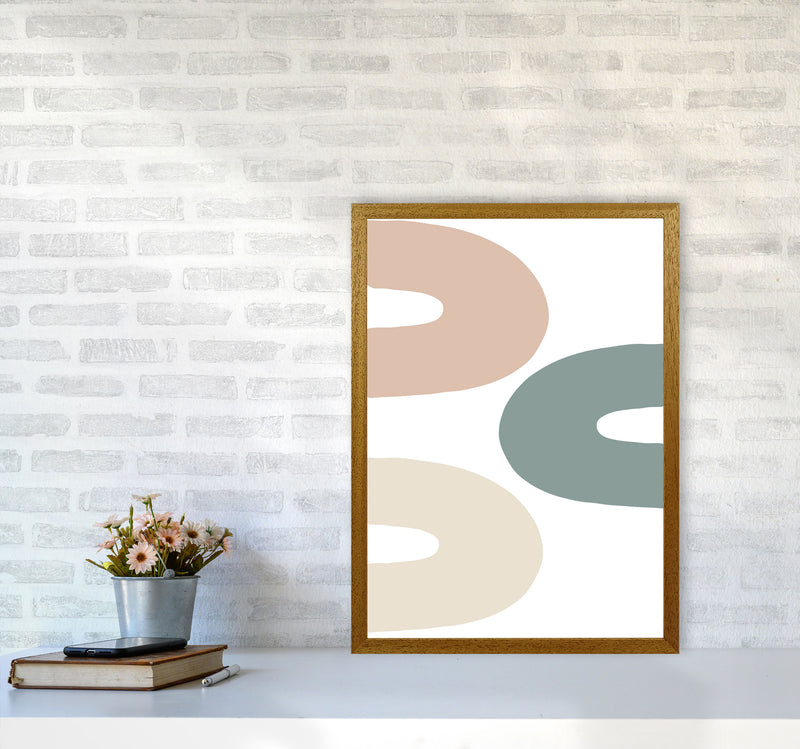 Inspired Three Rainbows Art Print by Pixy Paper A2 Print Only