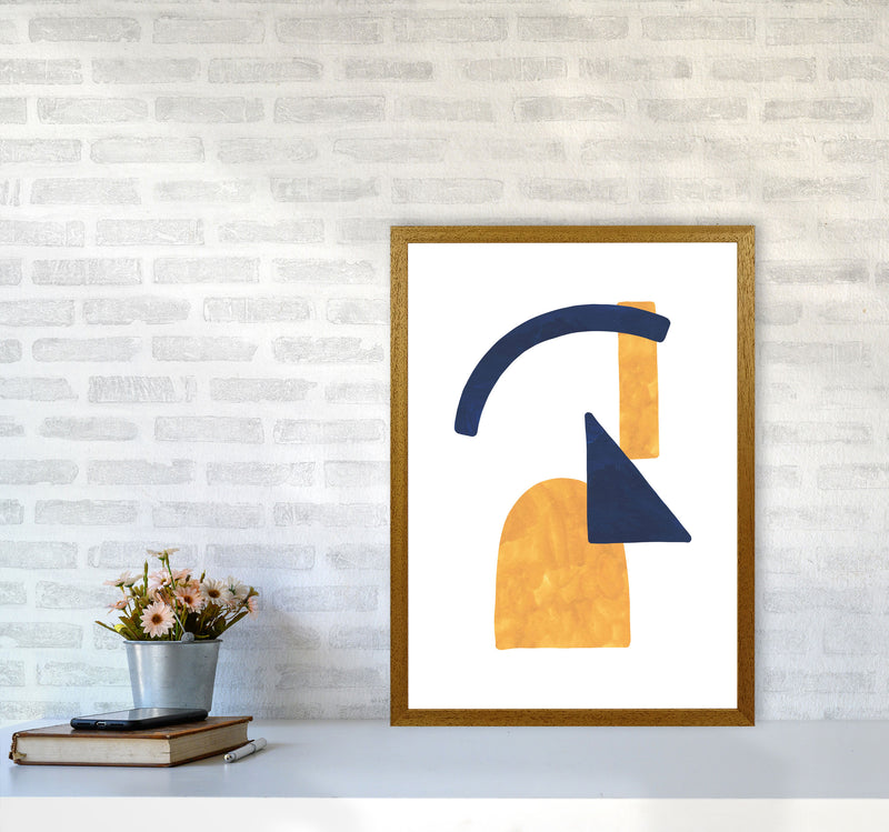 Horizon Abstract Shapes  Art Print by Pixy Paper A2 Print Only