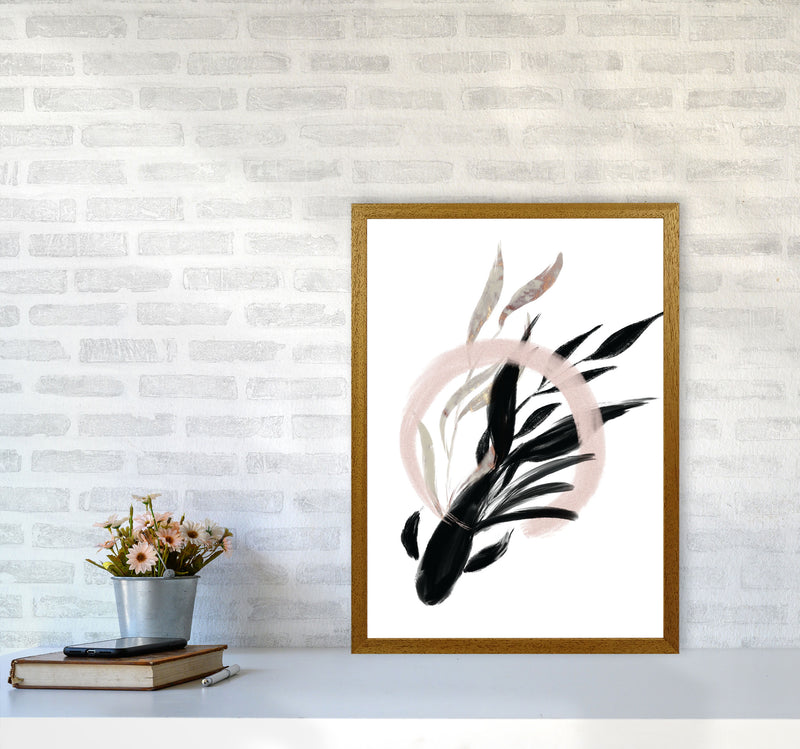 Delicate Floral Fish 02 Art Print by Pixy Paper A2 Print Only