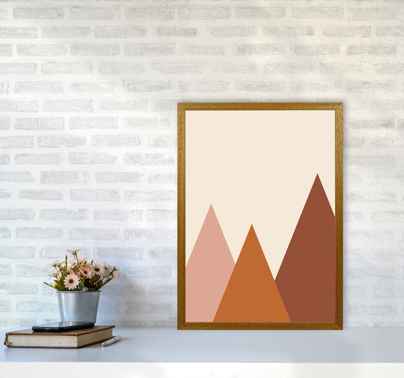 Autumn Rolly abstract Art Print by Pixy Paper A2 Print Only
