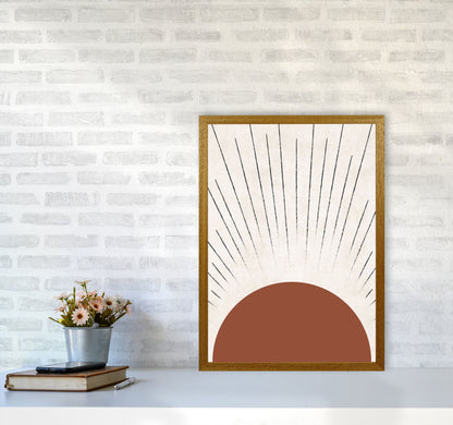 Autumn Sasha Sun abstract Art Print by Pixy Paper A2 Print Only