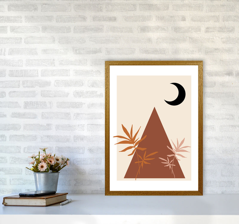 Autumn Maple abstract Art Print by Pixy Paper A2 Print Only
