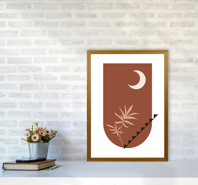 Autumn Willow abstract Art Print by Pixy Paper A2 Print Only