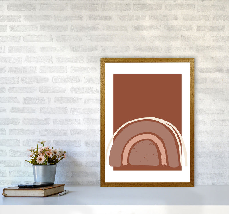 Autumn Camilla abstract Art Print by Pixy Paper A2 Print Only