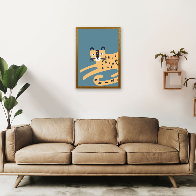 Wild animal Neutral kids Art Print by Pixy Paper A2 Print Only