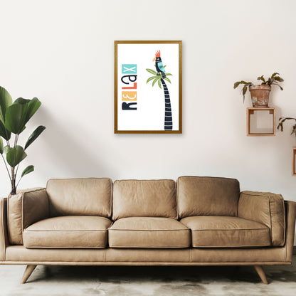 Relax bird Art Print by Pixy Paper A2 Print Only