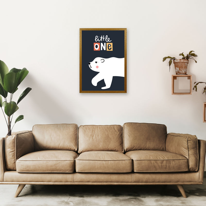 Little one polar bear Art Print by Pixy Paper A2 Print Only