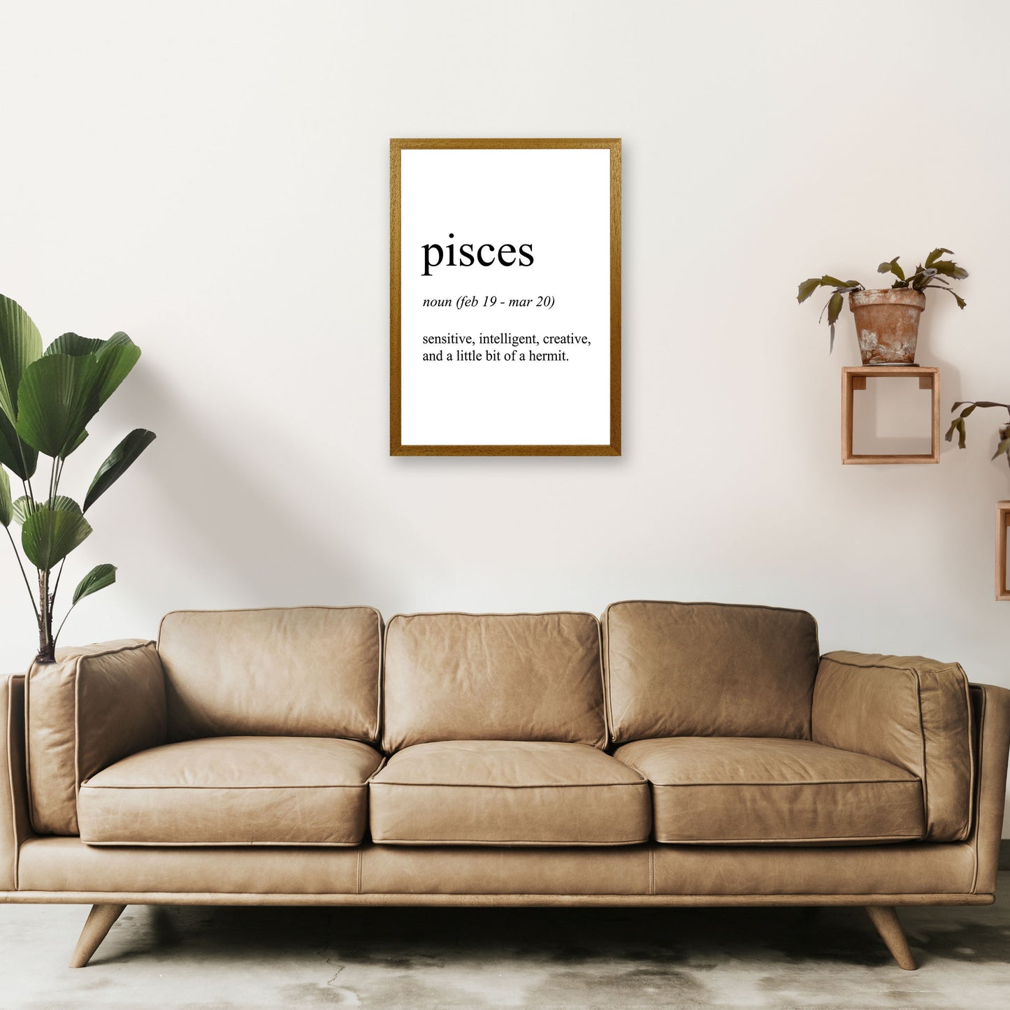 Pisces Definition Art Print by Pixy Paper A2 Print Only