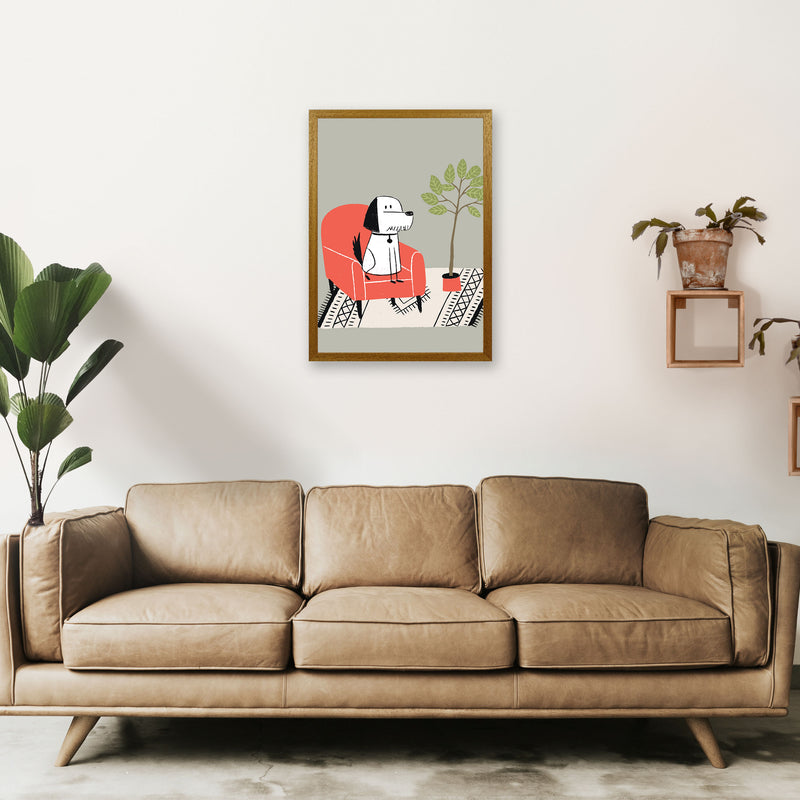It's A Dog Life Art Print by Pixy Paper A2 Print Only