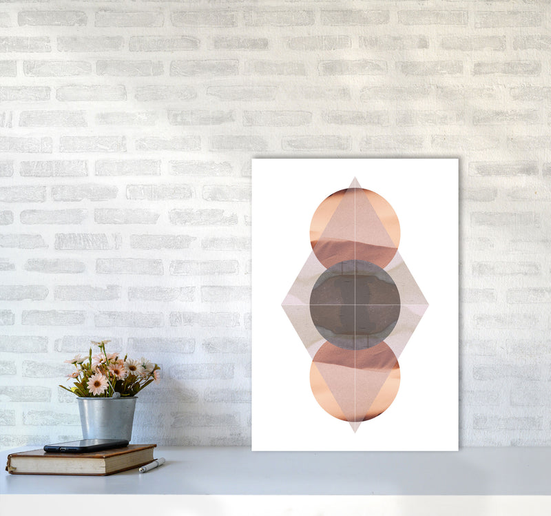Abstract Sandstorm 3 Modern Print A2 Black Frame