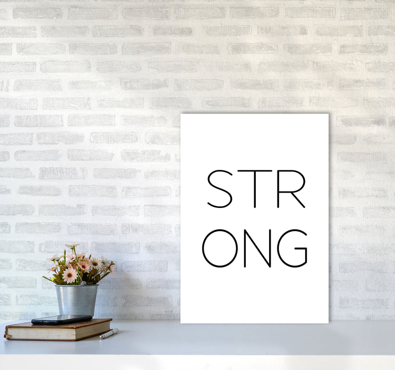 Strong Modern Print A2 Black Frame