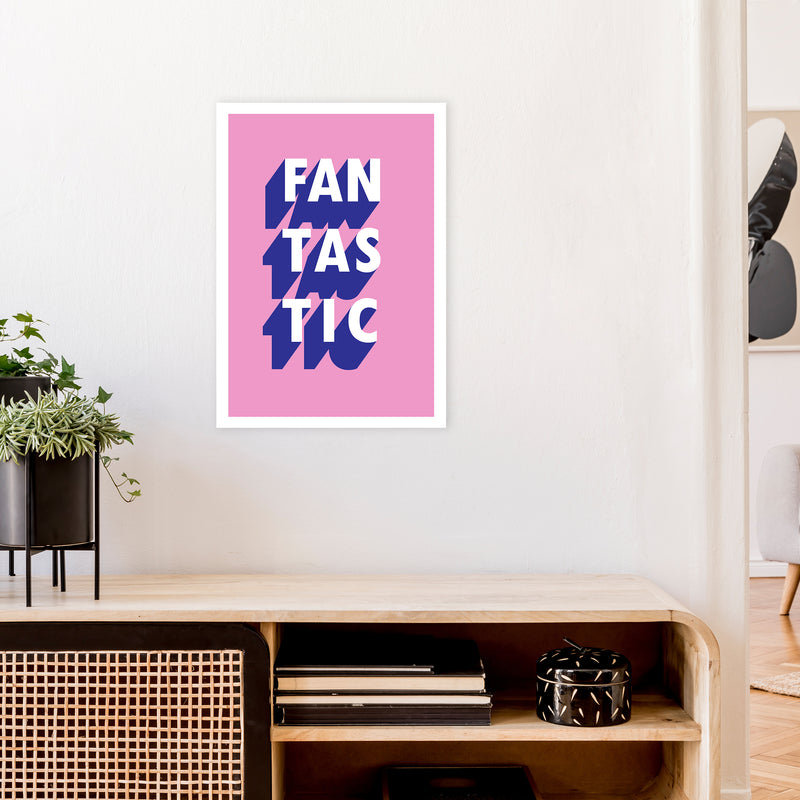 Fantastic Shadow  Art Print by Pixy Paper A2 Black Frame