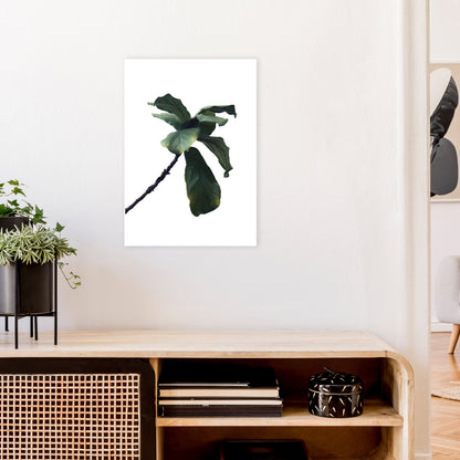 Plant Head Part Two  Art Print by Pixy Paper A2 Black Frame