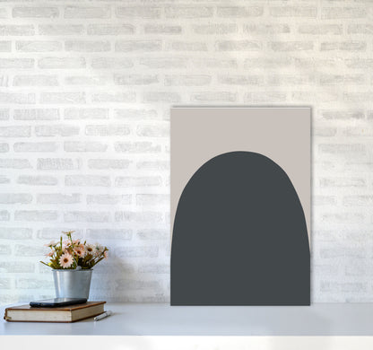 Inspired Off Black and Stone Hill Art Print by Pixy Paper A2 Black Frame