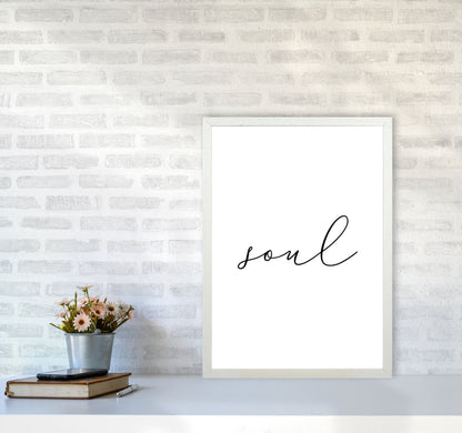 Soul Modern Print A2 Oak Frame