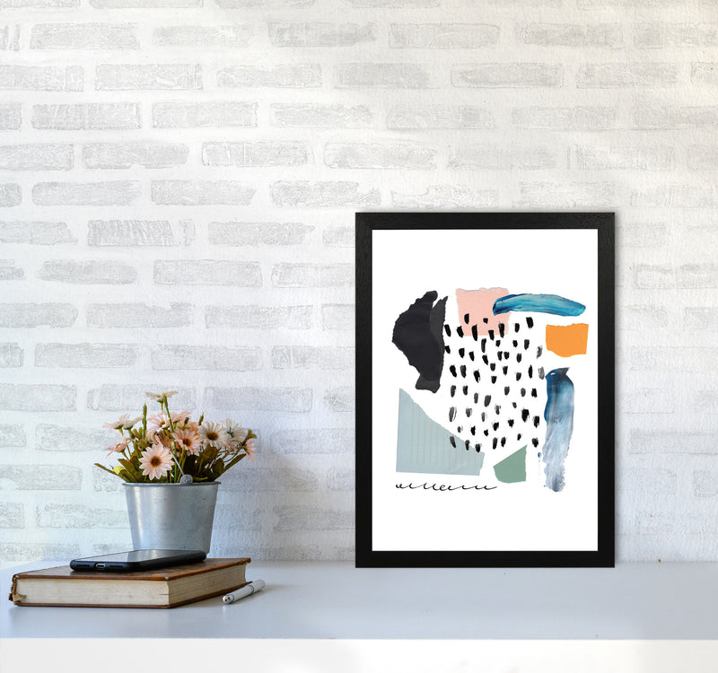 Abstract Shapes Artboard Modern Print A3 White Frame