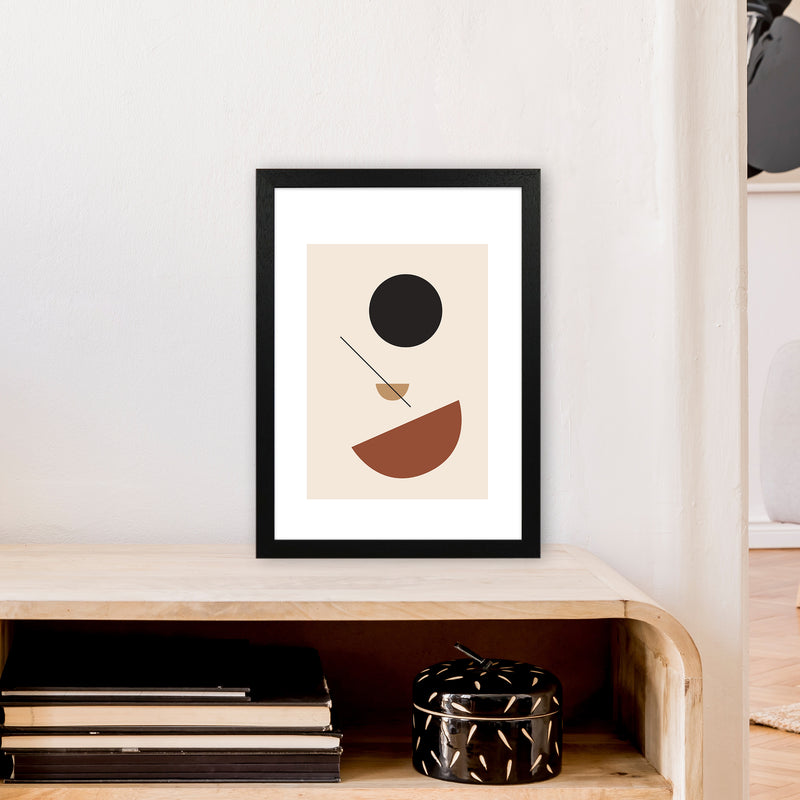 Mica Sand N13  Art Print by Pixy Paper A3 White Frame