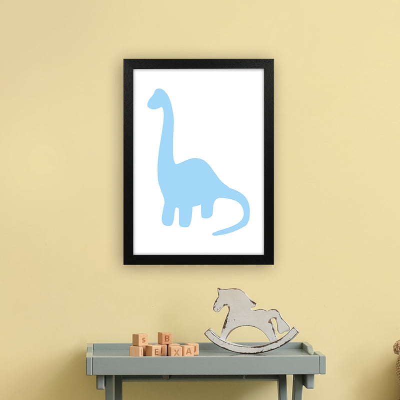 Brach Light Blue  Art Print by Pixy Paper A3 White Frame
