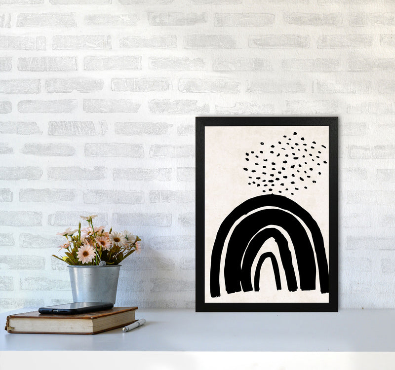 Autumn Raine abstract Art Print by Pixy Paper A3 White Frame