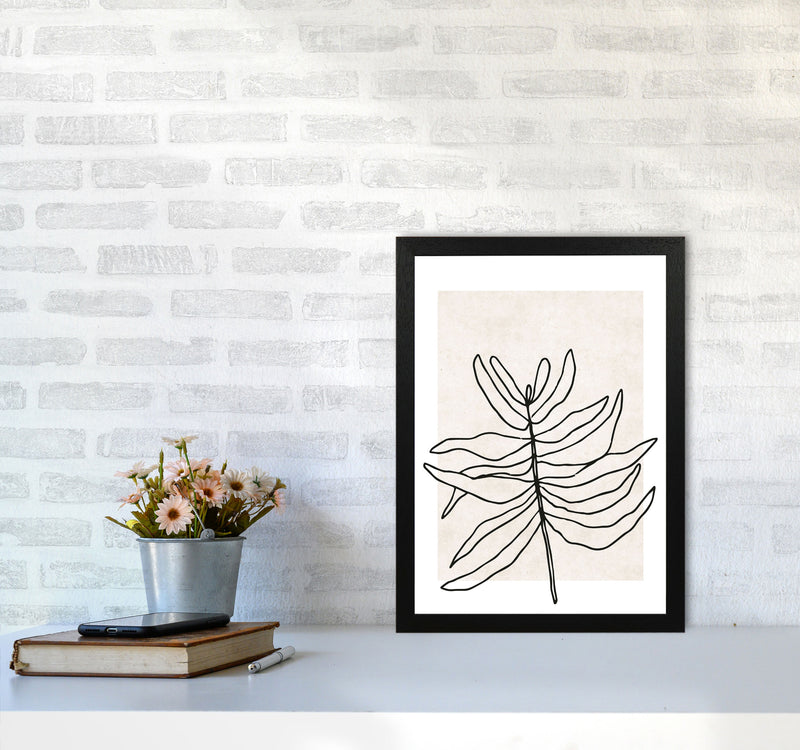 Autumn Wispa abstract Art Print by Pixy Paper A3 White Frame