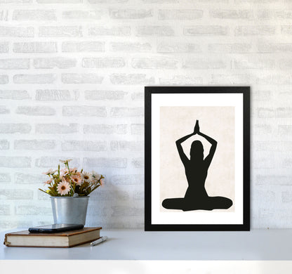Autumn Olga abstract Art Print by Pixy Paper A3 White Frame