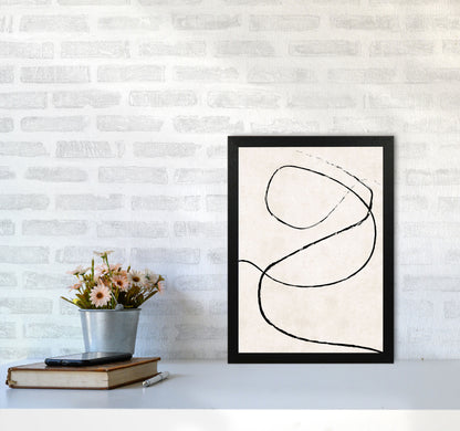 Autumn Wilma abstract Art Print by Pixy Paper A3 White Frame