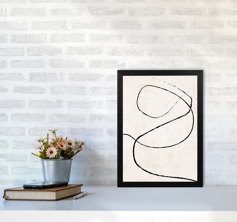Autumn Wilma abstract Art Print by Pixy Paper A3 White Frame