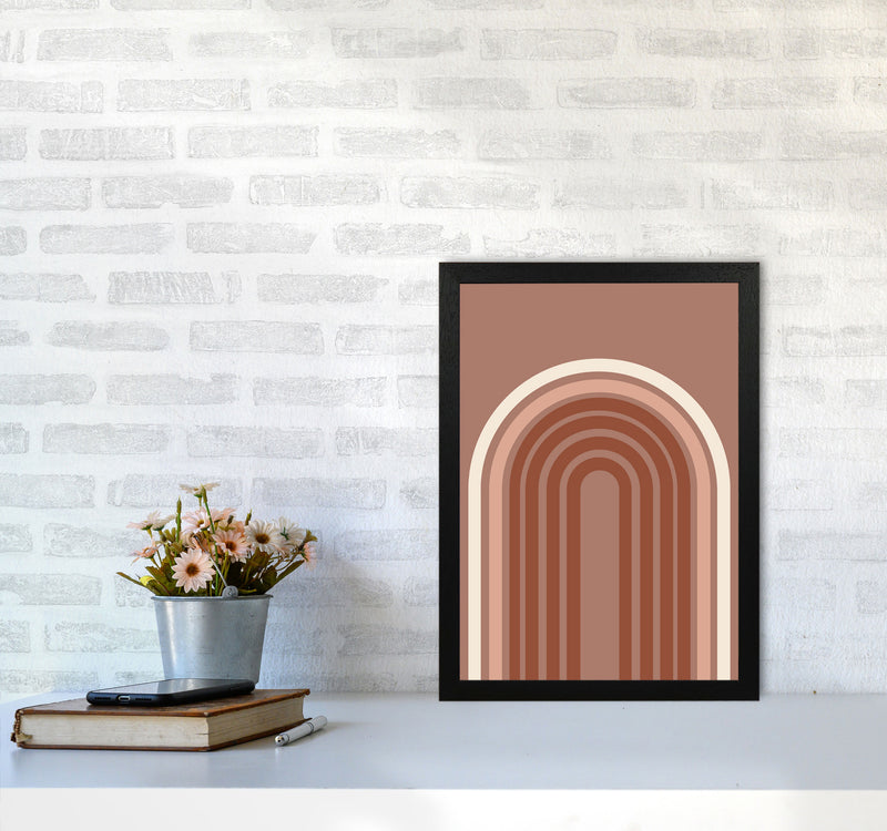Autumn Aubrey abstract Art Print by Pixy Paper A3 White Frame