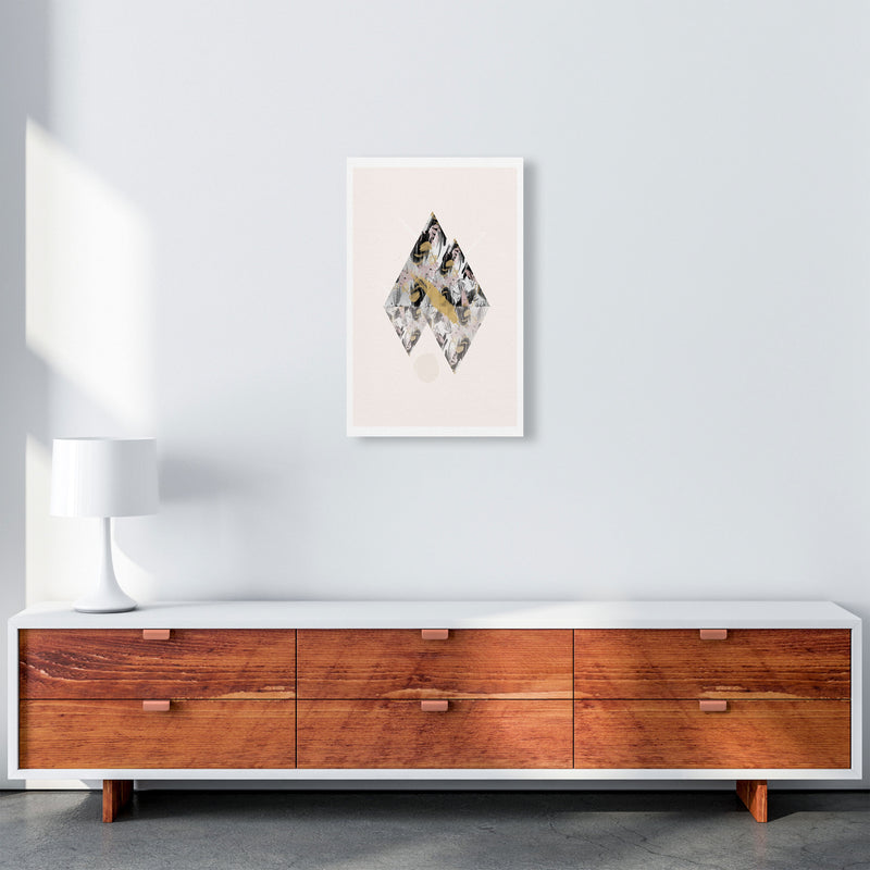 Random Geo Styles 2 Modern Print A3 Canvas