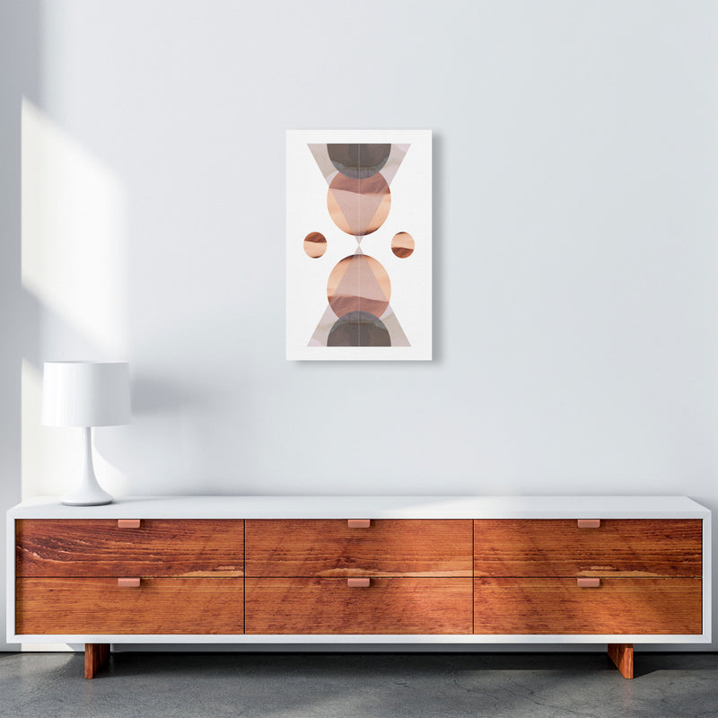 Abstract Sandstorm 1 Modern Print A3 Canvas