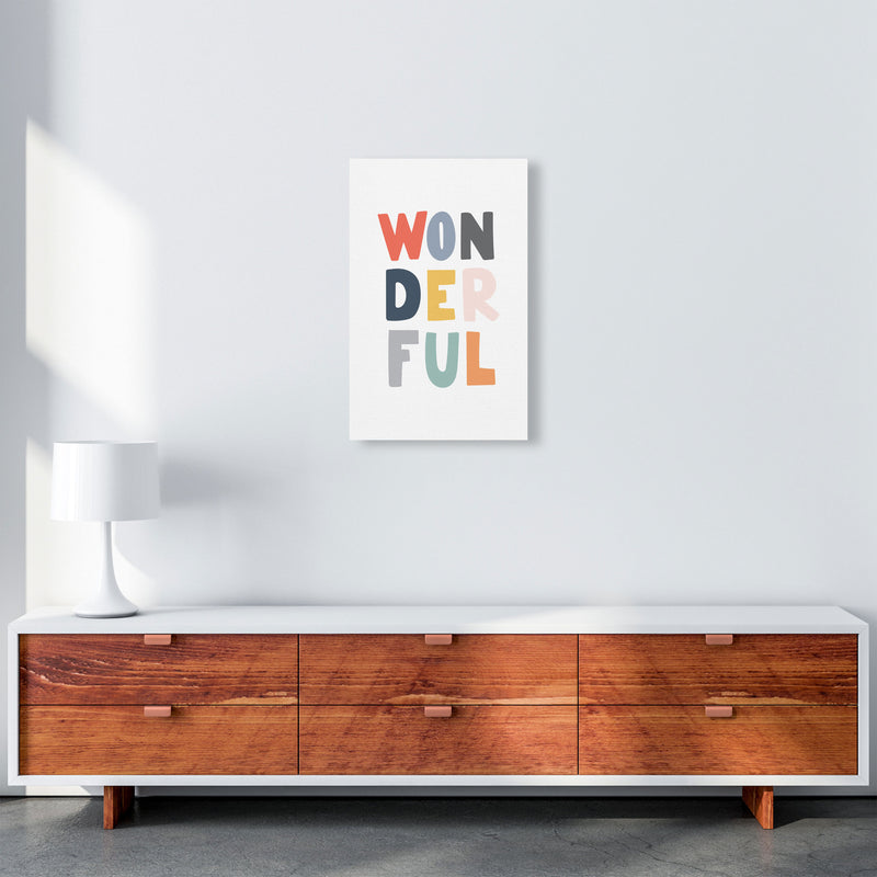 Wonderful Colour Framed Nursey Wall Art Print A3 Canvas
