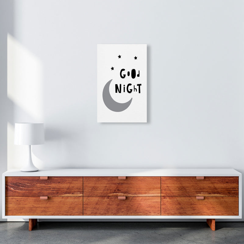 Good Night Moon Framed Nursey Wall Art Print A3 Canvas