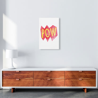 POW Watercolour Modern Print A3 Canvas